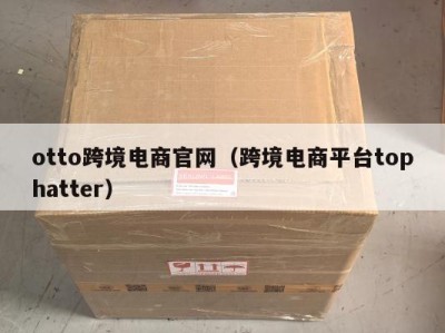 otto跨境电商官网（跨境电商平台tophatter）