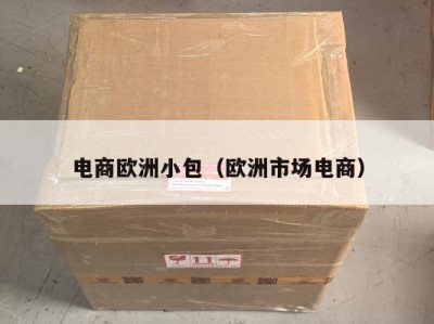 电商欧洲小包（欧洲市场电商）
