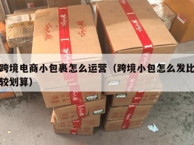 跨境电商小包裹怎么运营（跨境小包怎么发比较划算）