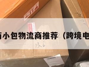 跨境电商小包物流商推荐（跨境电商 小包）