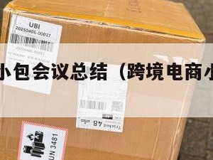 跨境电商小包会议总结（跨境电商小包是什么意思）