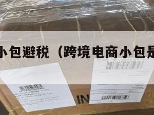 跨境电商小包避税（跨境电商小包是什么意思）