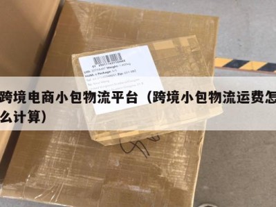 跨境电商小包物流平台（跨境小包物流运费怎么计算）