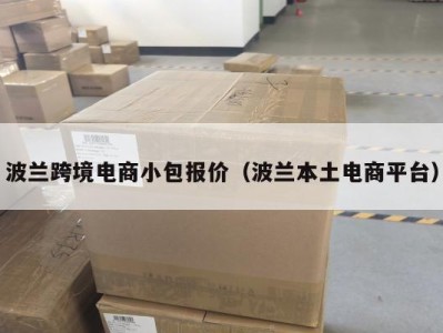 波兰跨境电商小包报价（波兰本土电商平台）