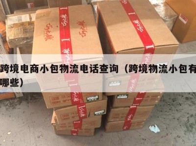 跨境电商小包物流电话查询（跨境物流小包有哪些）