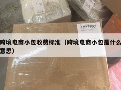 跨境电商小包收费标准（跨境电商小包是什么意思）