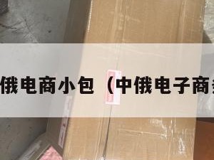中俄电商小包（中俄电子商务）