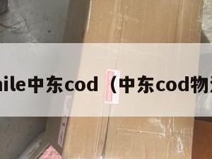 imile中东cod（中东cod物流）