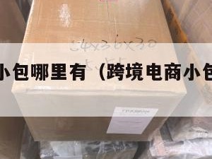跨境电商小包哪里有（跨境电商小包如何清关）