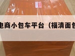福清跨境电商小包车平台（福清面包车找货源）