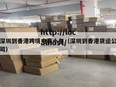 深圳到香港跨境电商小包（深圳到香港货运公司）
