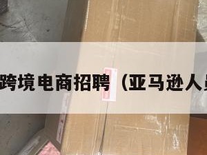 亚马逊跨境电商招聘（亚马逊人员招聘）
