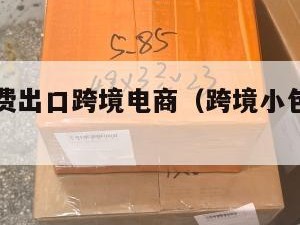 小包邮寄费出口跨境电商（跨境小包出口需要报关吗）