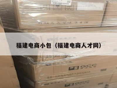 福建电商小包（福建电商人才网）