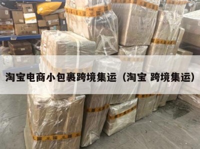 淘宝电商小包裹跨境集运（淘宝 跨境集运）