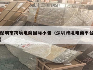 深圳市跨境电商国际小包（深圳跨境电商平台）