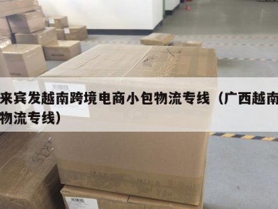来宾发越南跨境电商小包物流专线（广西越南物流专线）