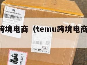 temu跨境电商（temu跨境电商官网入口）