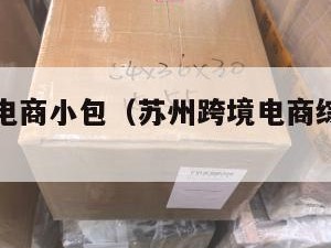 苏州跨境电商小包（苏州跨境电商综合试验区）