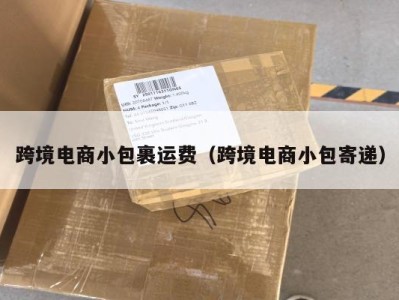 跨境电商小包裹运费（跨境电商小包寄递）