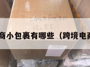 跨境电商小包裹有哪些（跨境电商 小包）