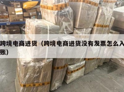 跨境电商进货（跨境电商进货没有发票怎么入账）