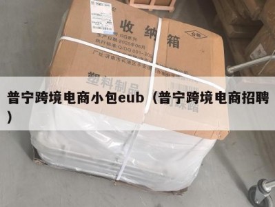 普宁跨境电商小包eub（普宁跨境电商招聘）