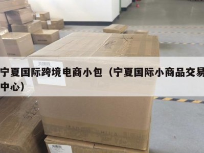 宁夏国际跨境电商小包（宁夏国际小商品交易中心）