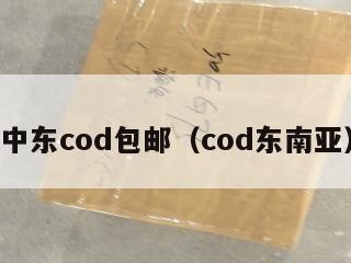 中东cod包邮（cod东南亚）
