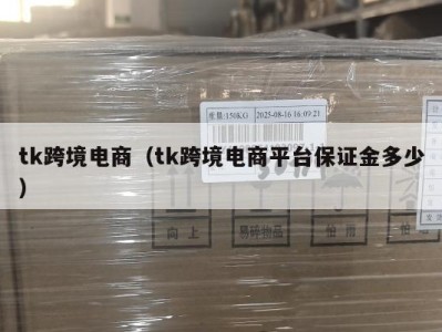 tk跨境电商（tk跨境电商平台保证金多少）