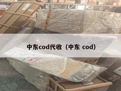 中东cod代收（中东 cod）