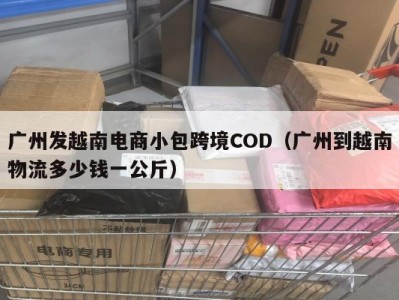 广州发越南电商小包跨境COD（广州到越南物流多少钱一公斤）