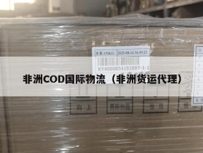 非洲COD国际物流（非洲货运代理）