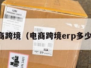 电商跨境（电商跨境erp多少钱）