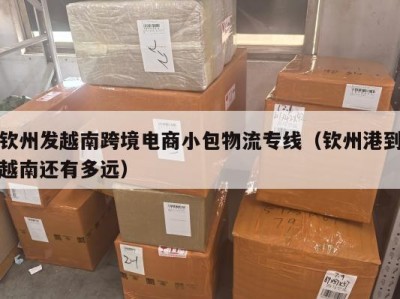 钦州发越南跨境电商小包物流专线（钦州港到越南还有多远）