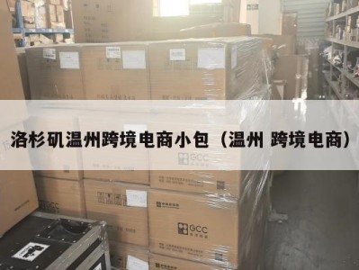 洛杉矶温州跨境电商小包（温州 跨境电商）