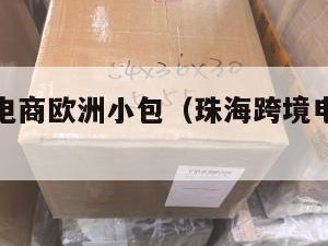 珠海跨境电商欧洲小包（珠海跨境电商培训机构有哪些）