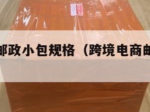 跨境电商邮政小包规格（跨境电商邮政小包规格是什么）