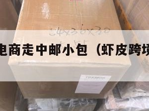 虾皮跨境电商走中邮小包（虾皮跨境电商运费怎么算）