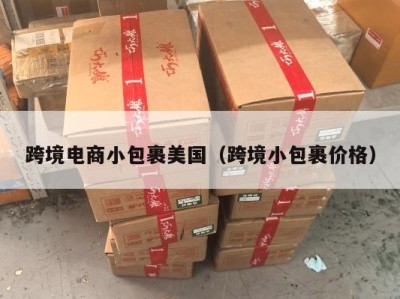 跨境电商小包裹美国（跨境小包裹价格）