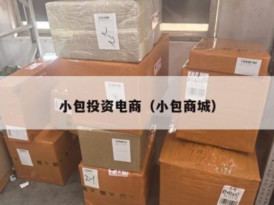 小包投资电商（小包商城）