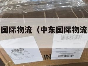 cod中东国际物流（中东国际物流有限公司）