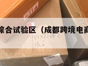 跨境电商综合试验区（成都跨境电商综合试验区）