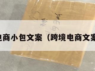 跨境电商小包文案（跨境电商文案策划）