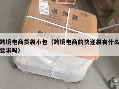 跨境电商货袋小包（跨境电商的快递袋有什么要求吗）