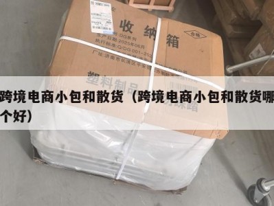 跨境电商小包和散货（跨境电商小包和散货哪个好）