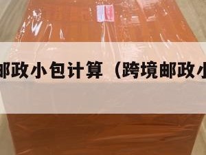 跨境电商邮政小包计算（跨境邮政小包裹收费标准）
