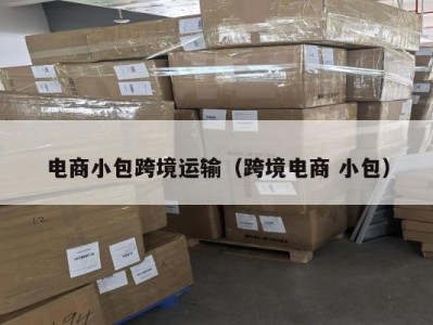 电商小包跨境运输（跨境电商 小包）