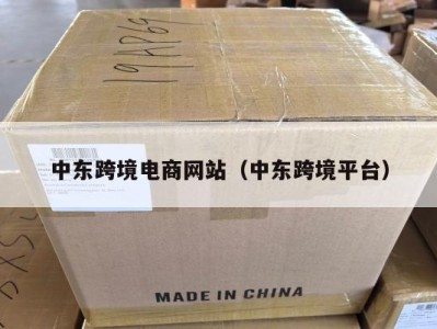 中东跨境电商网站（中东跨境平台）