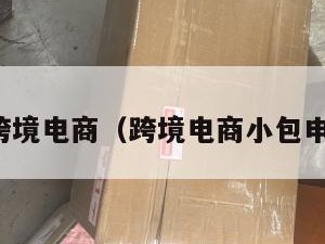 小包与跨境电商（跨境电商小包申报货值）